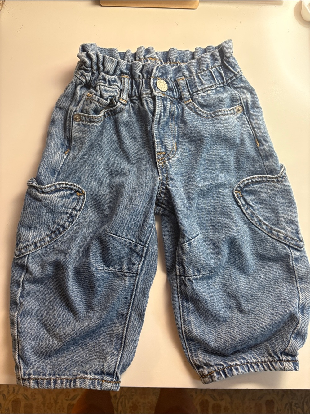 Gap Kids Horseshoe Jeans with Heart Sides